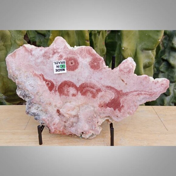 HUGE PINK AMETHYST slab 04 Calmness : trust : happiness - Picture 2 of 12